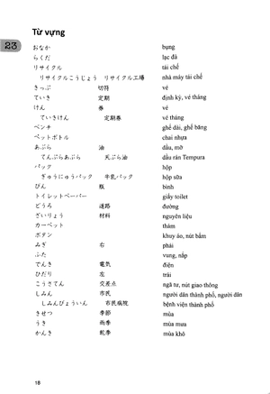 bộ 日本語初級 2 大地 文型説明と翻訳 ベトナム語版 - tiếng nhật sơ cấp 2 - Ảnh 6