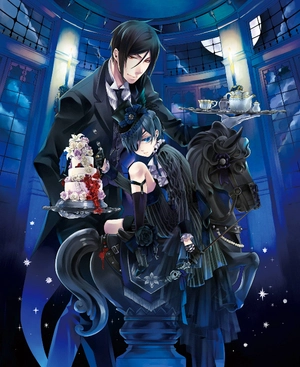 bộ 枢やな画集 黒執事1 - black butler art works 1 - Ảnh 2
