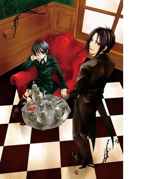 bộ 枢やな画集 黒執事1 - black butler art works 1 - Ảnh 4