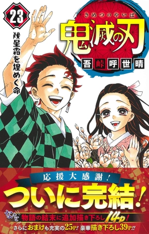 bộ 鬼滅の刃 23 (ジャンプコミックス) kimetsu no yaiba tsuujouban 23 - Ảnh 2