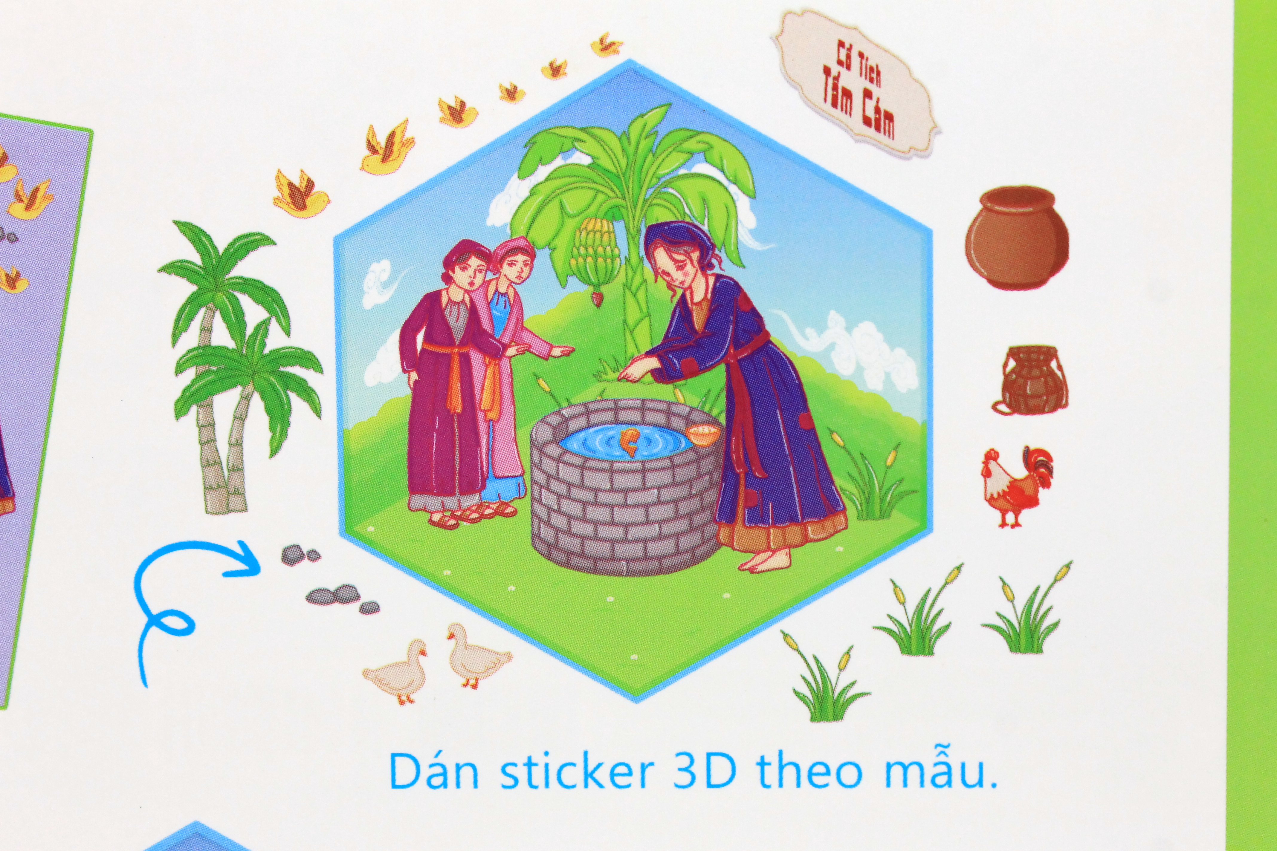 Bóc Dán 3D - Cổ Tích Tấm Cám - Ảnh 5