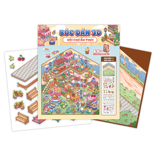 Bóc Dán 3D - Công Viên Giải Trí - Ảnh 16