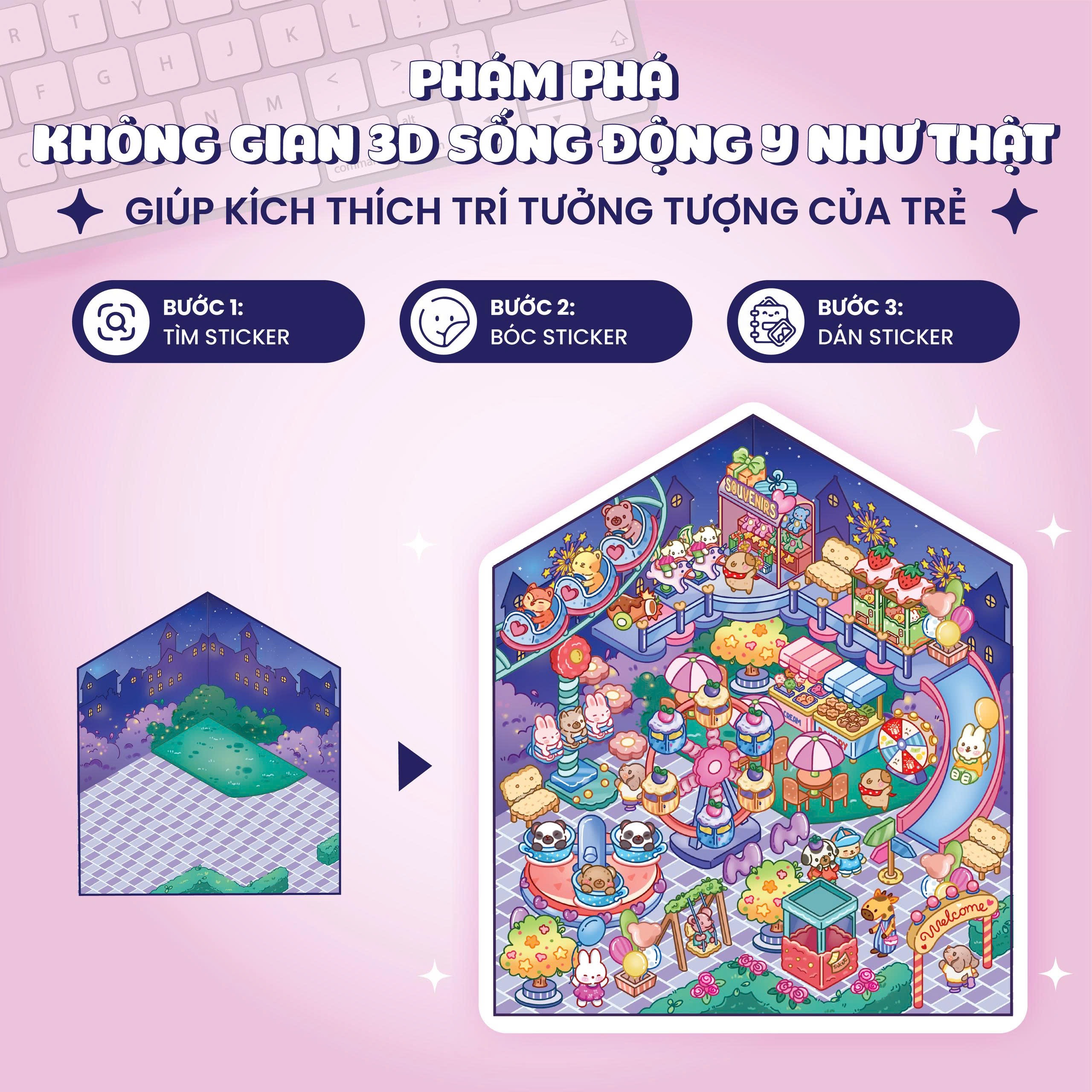 Bóc Dán 3D - Công Viên Giải Trí - Ảnh 6