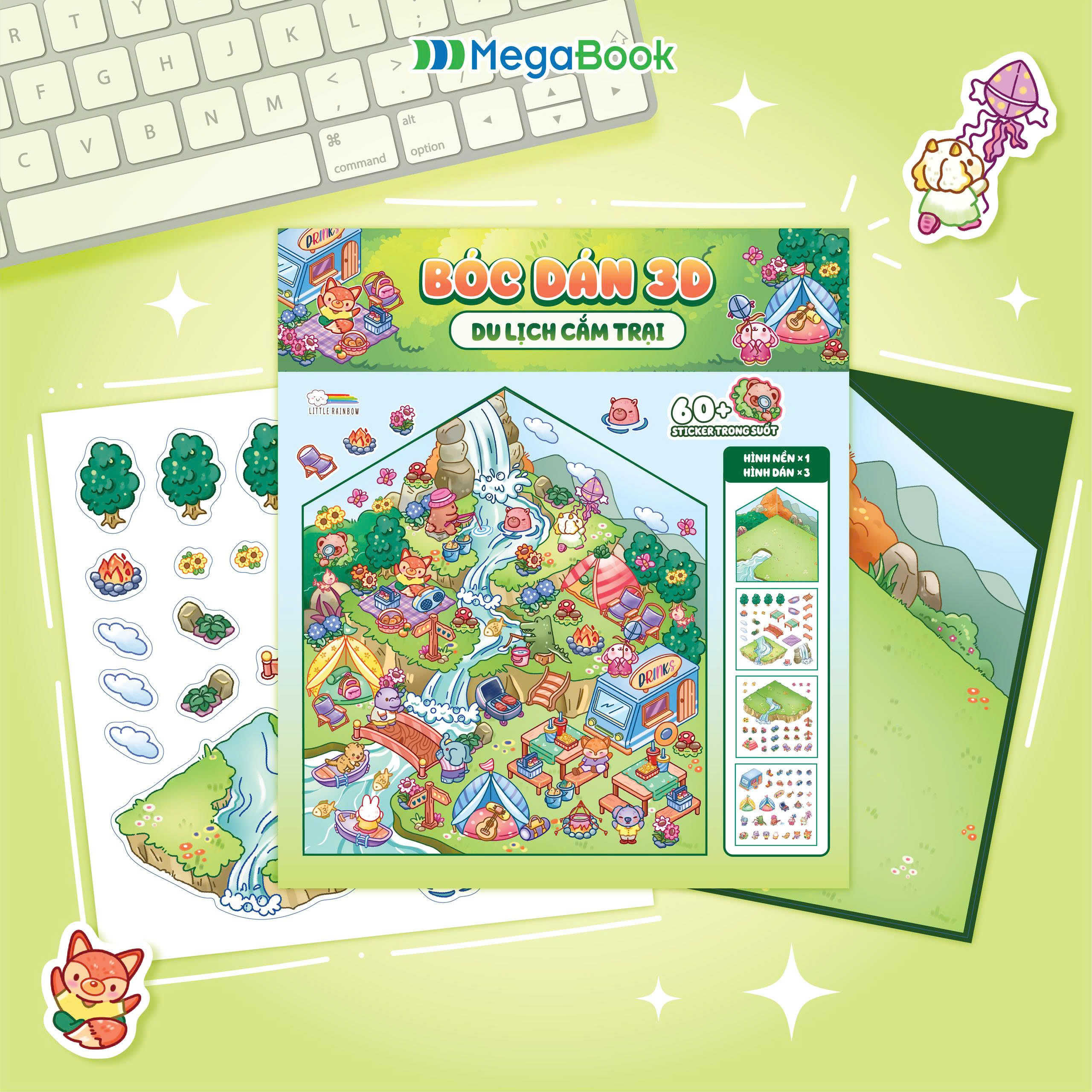 Bóc Dán 3D - Du Lịch Cắm Trại - Ảnh 3