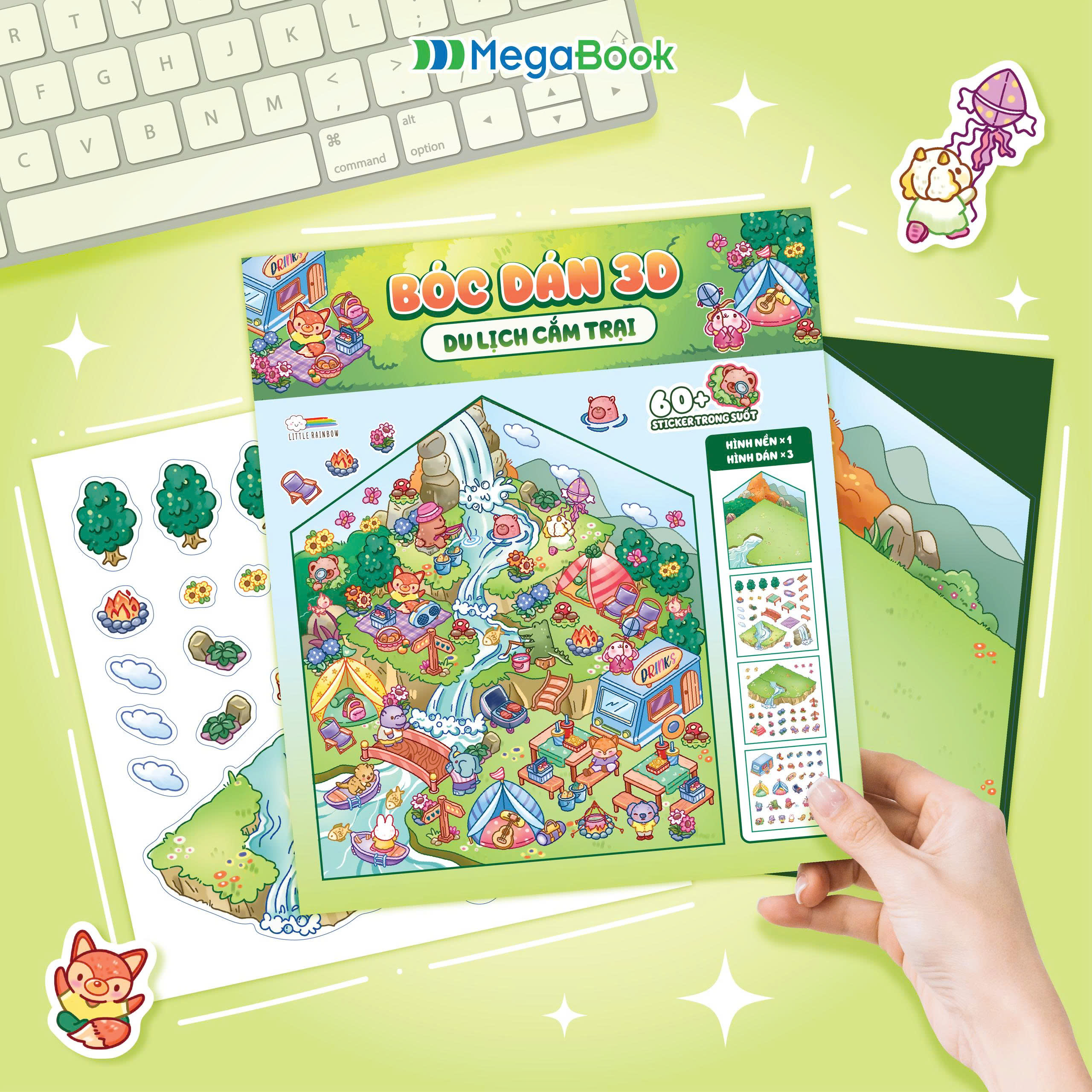 Bóc Dán 3D - Du Lịch Cắm Trại - Ảnh 4