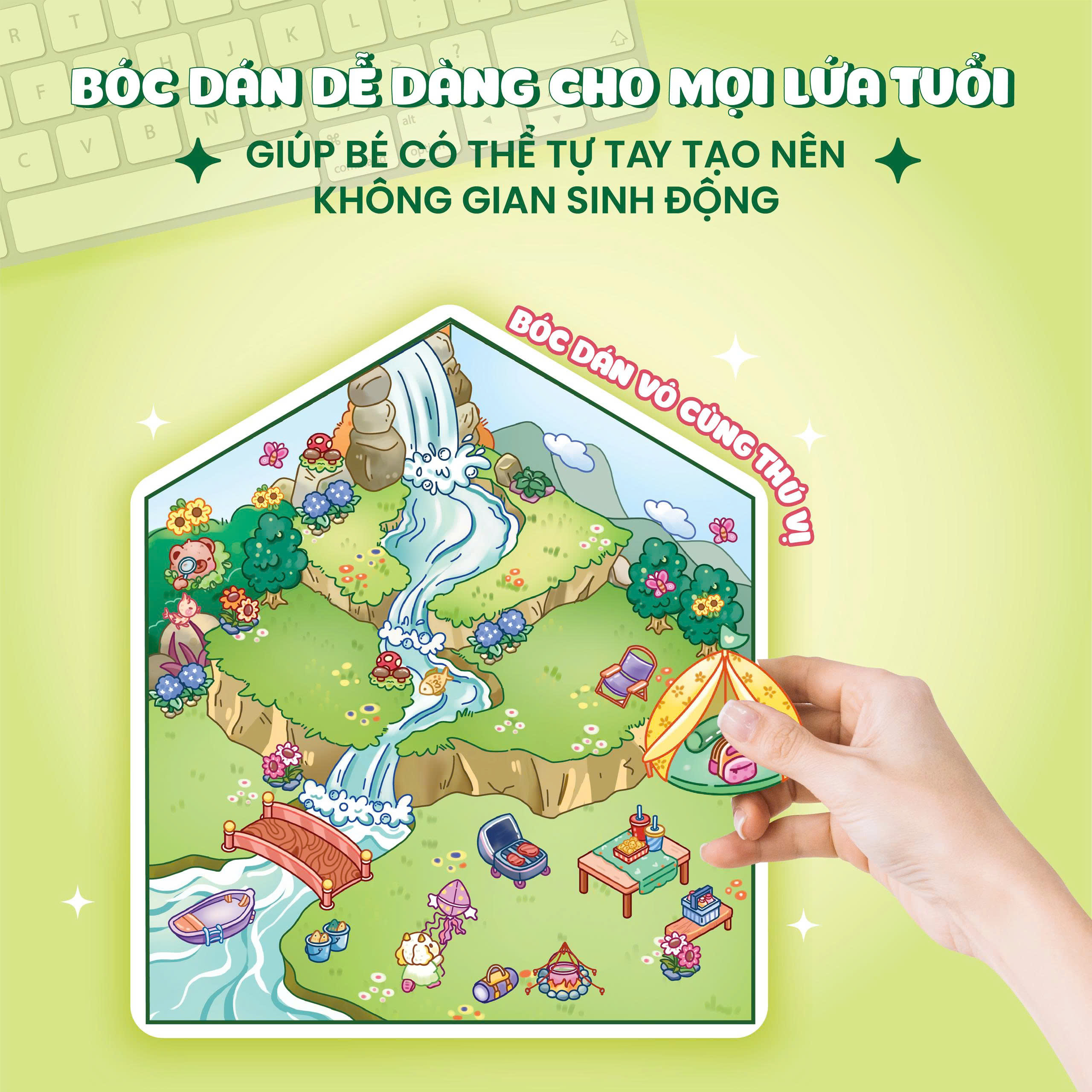 Bóc Dán 3D - Du Lịch Cắm Trại - Ảnh 7