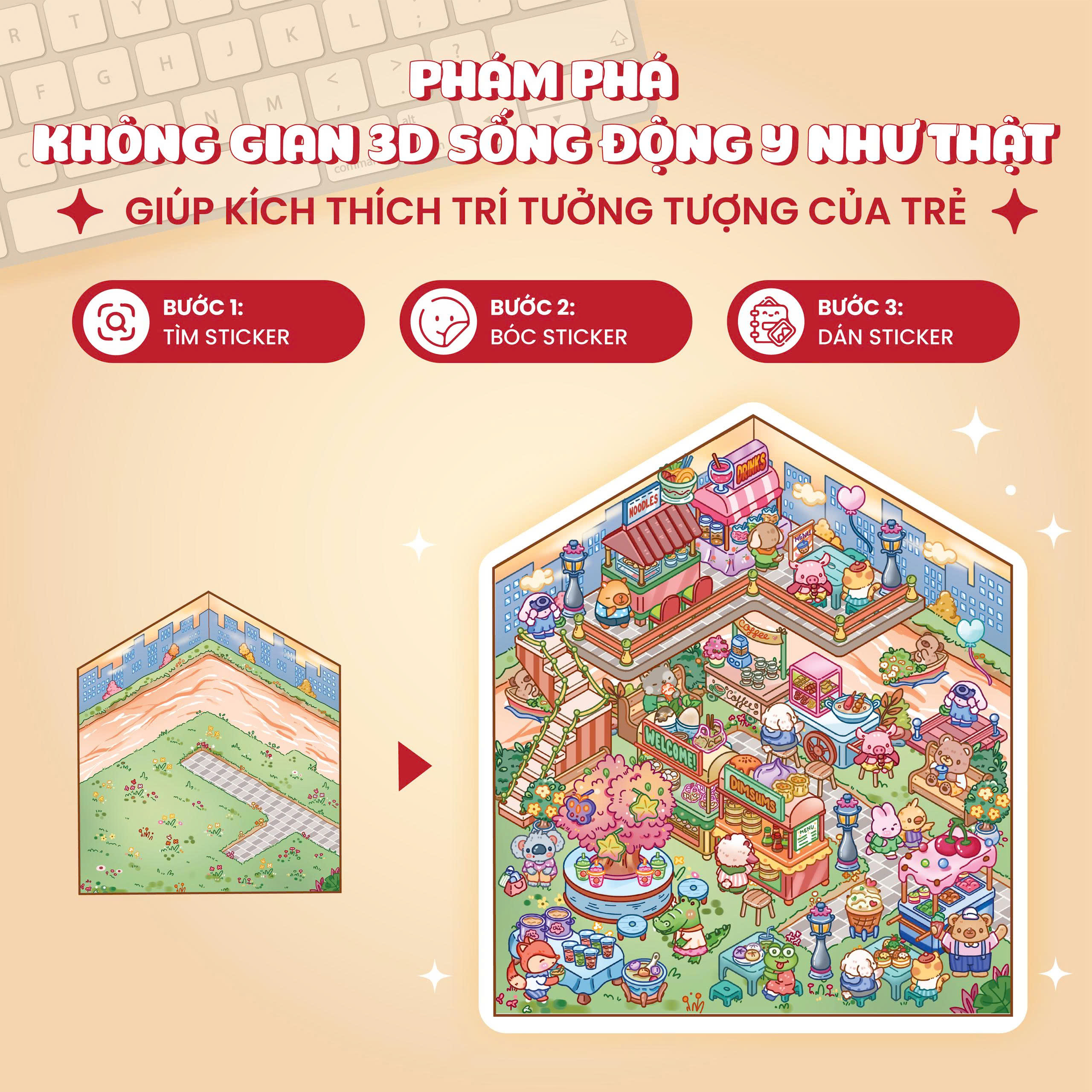 Bóc Dán 3D - Hội Chợ Ẩm Thực - Ảnh 6