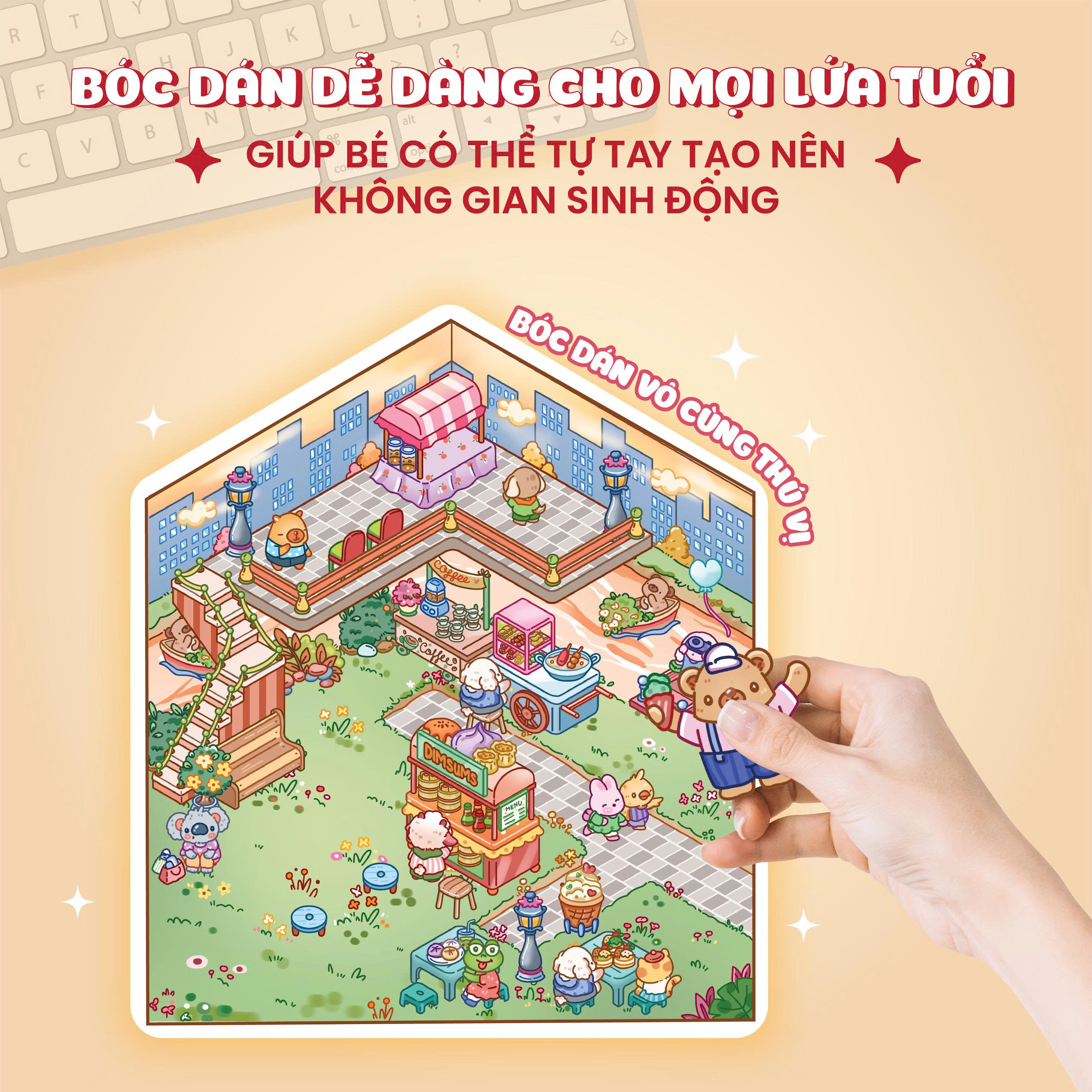 Bóc Dán 3D - Hội Chợ Ẩm Thực - Ảnh 7