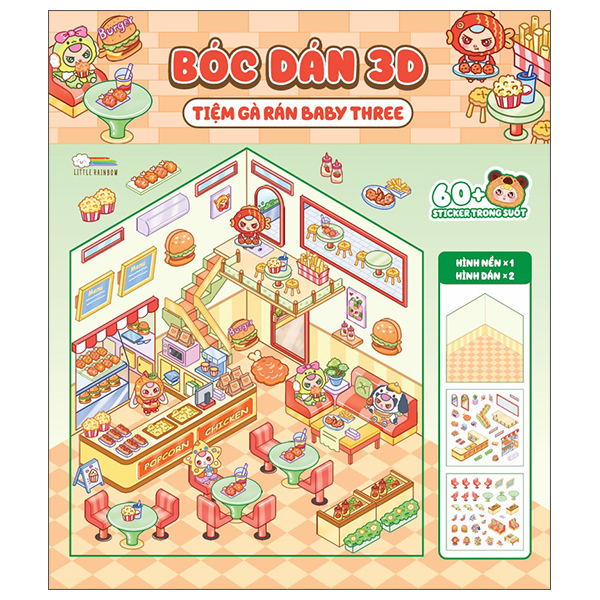 Bóc Dán 3D - Tiệm Bánh Baby Three (Tái Bản 2025) - Ảnh 9