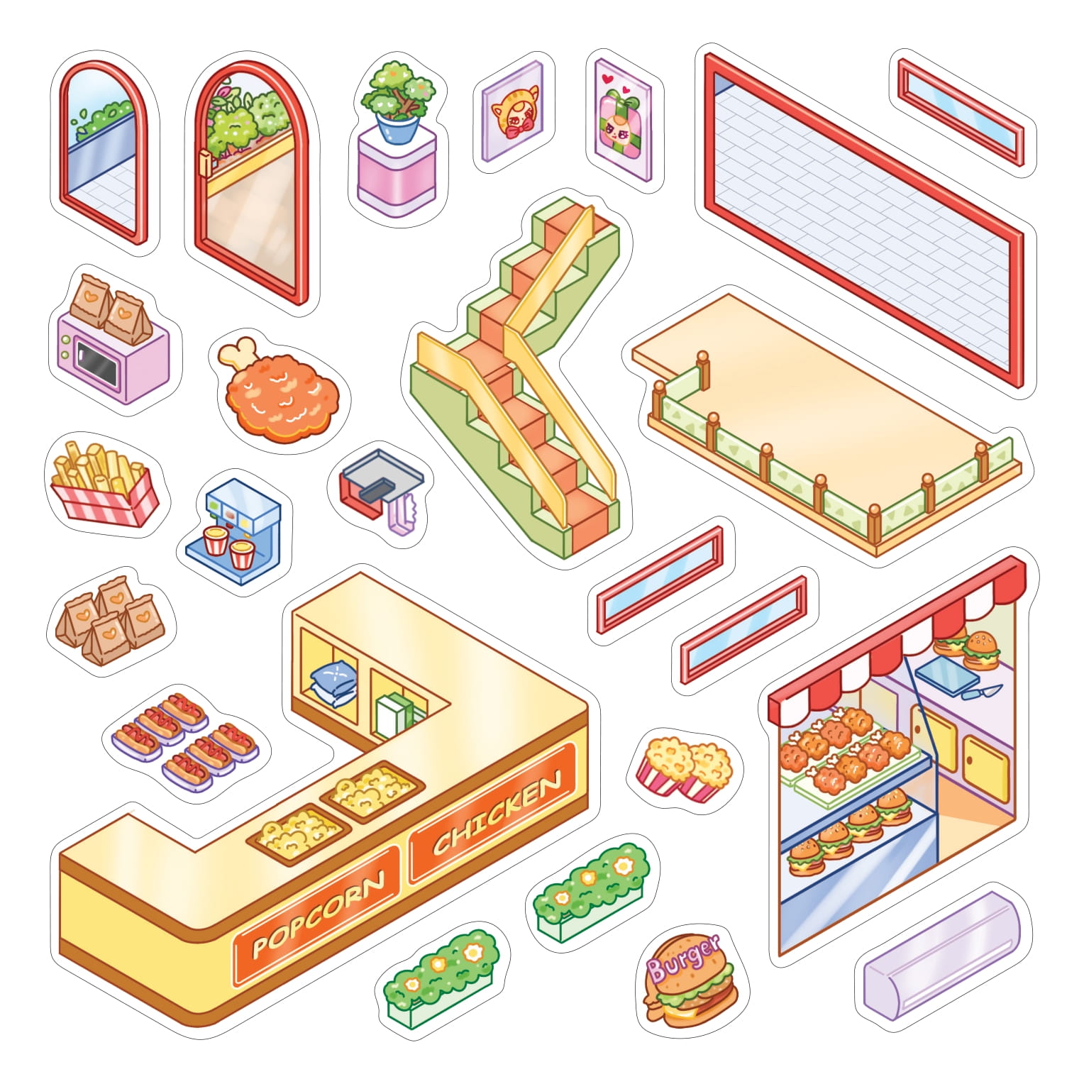 Bóc Dán 3D - Tiệm Gà Rán Baby Three (Tái Bản 2025) - Ảnh 2