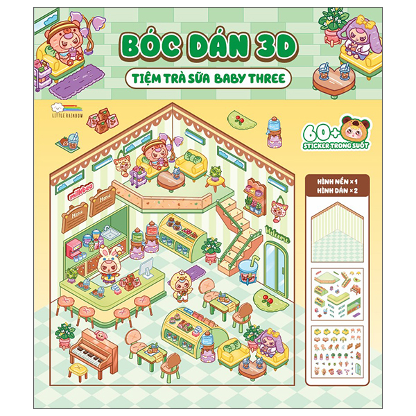 Bóc Dán 3D - Tiệm Gà Rán Baby Three (Tái Bản 2025) - Ảnh 9