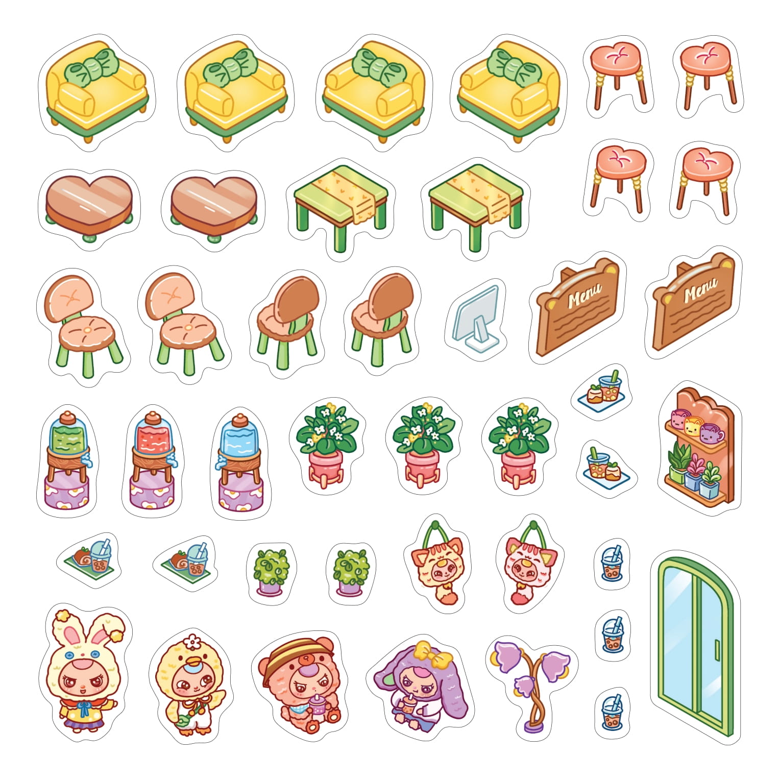 Bóc Dán 3D - Tiệm Trà Sữa Baby Three (Tái Bản 2025) - Ảnh 3