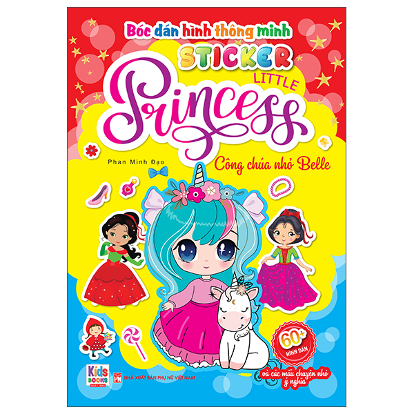 Bóc Dán Hình Thông Minh - Sticker Little Princess - Công Chúa Nhỏ Belle