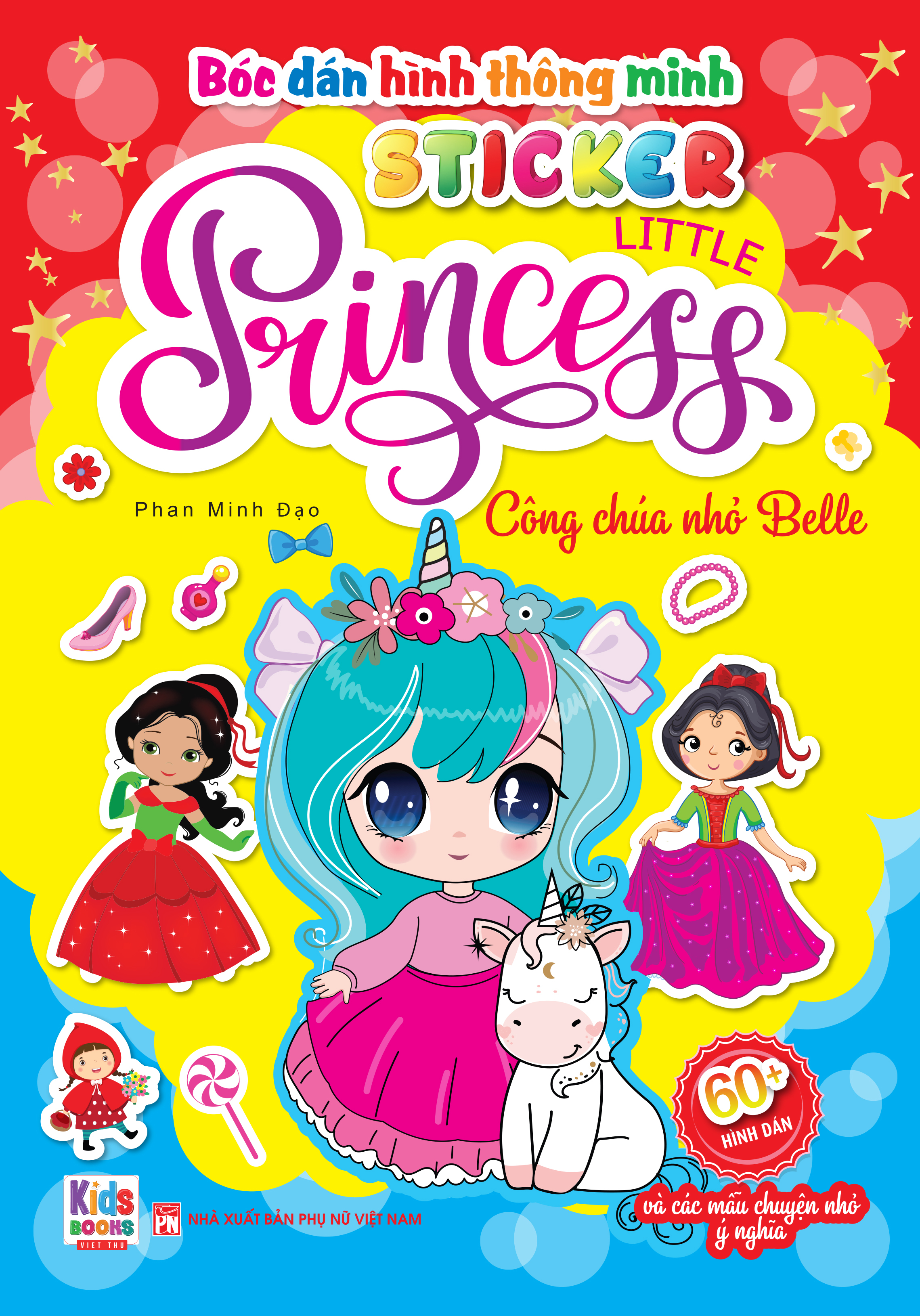 Bóc Dán Hình Thông Minh - Sticker Little Princess - Công Chúa Nhỏ Belle - Ảnh 2
