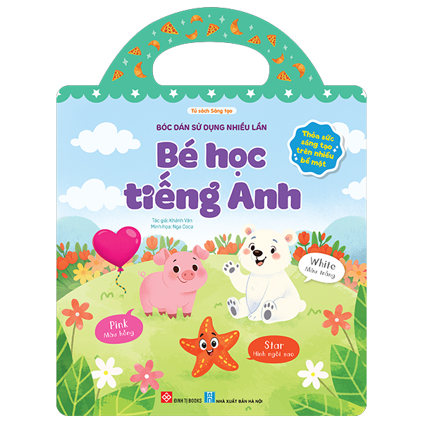 Bóc Dán Sử Dụng Nhiều Lần - Bé Học Tiếng Anh