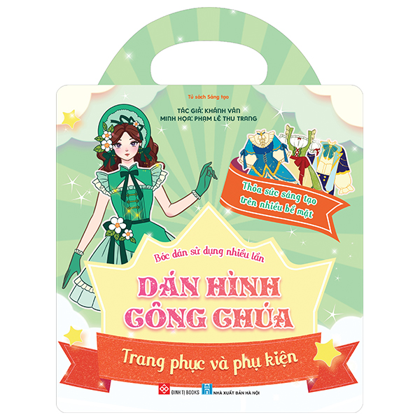 Bóc Dán Sử Dụng Nhiều Lần - Dán Hình Công Chúa - Trang Phục Và Phụ Kiện