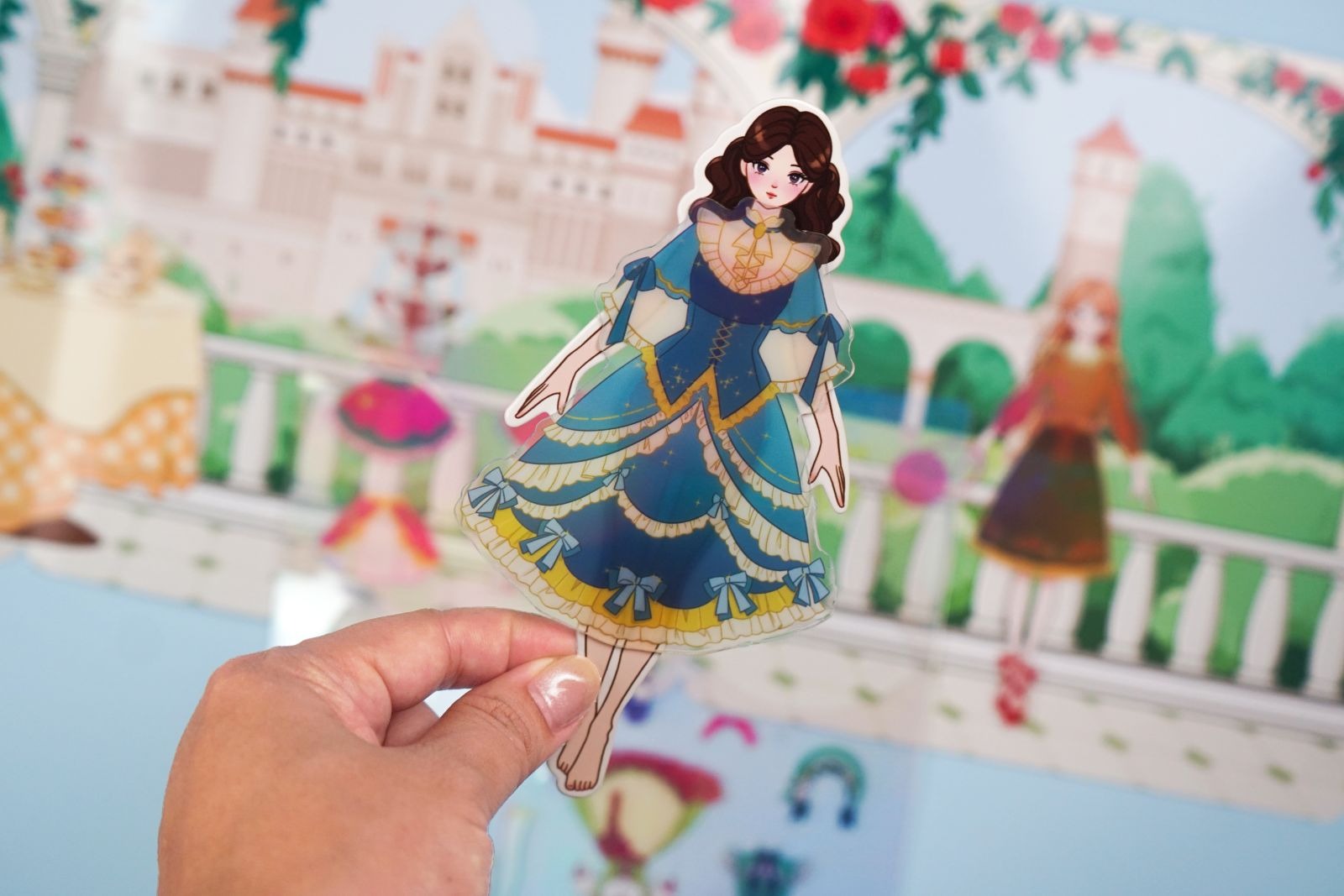 Bóc Dán Sử Dụng Nhiều Lần - Dán Hình Công Chúa - Trang Phục Và Phụ Kiện - Ảnh 5