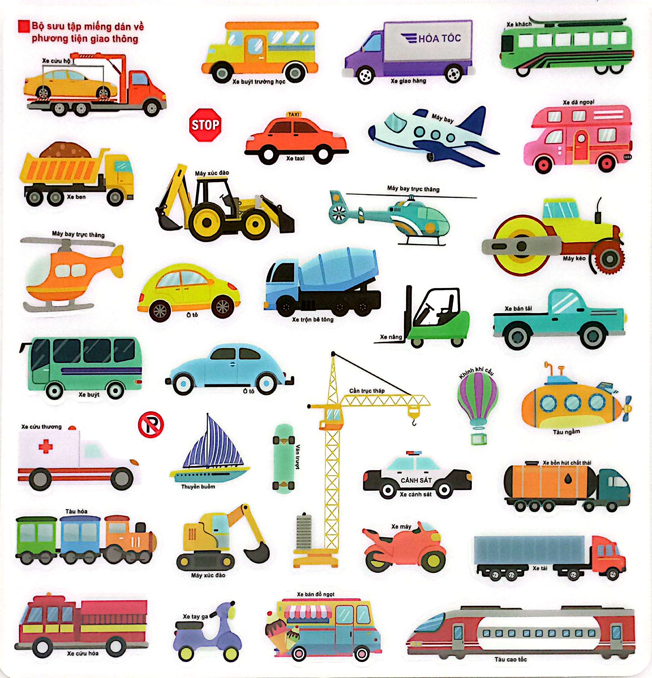 Bóc Dán Sử Dụng Nhiều Lần - Phương Tiện Giao Thông - Ảnh 6