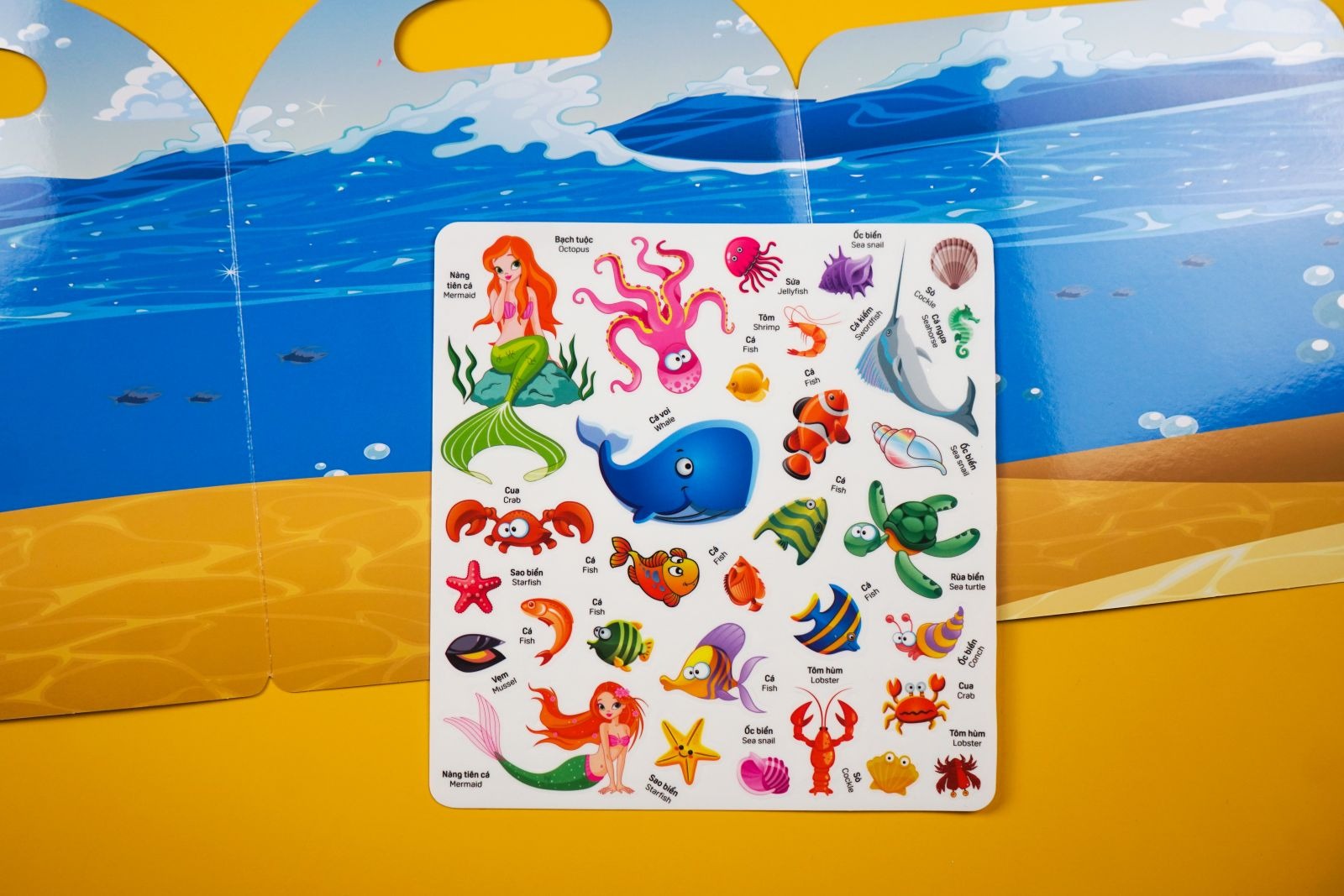 Bóc Dán Sử Dụng Nhiều Lần - Thám Hiểm Đại Dương - Ảnh 3