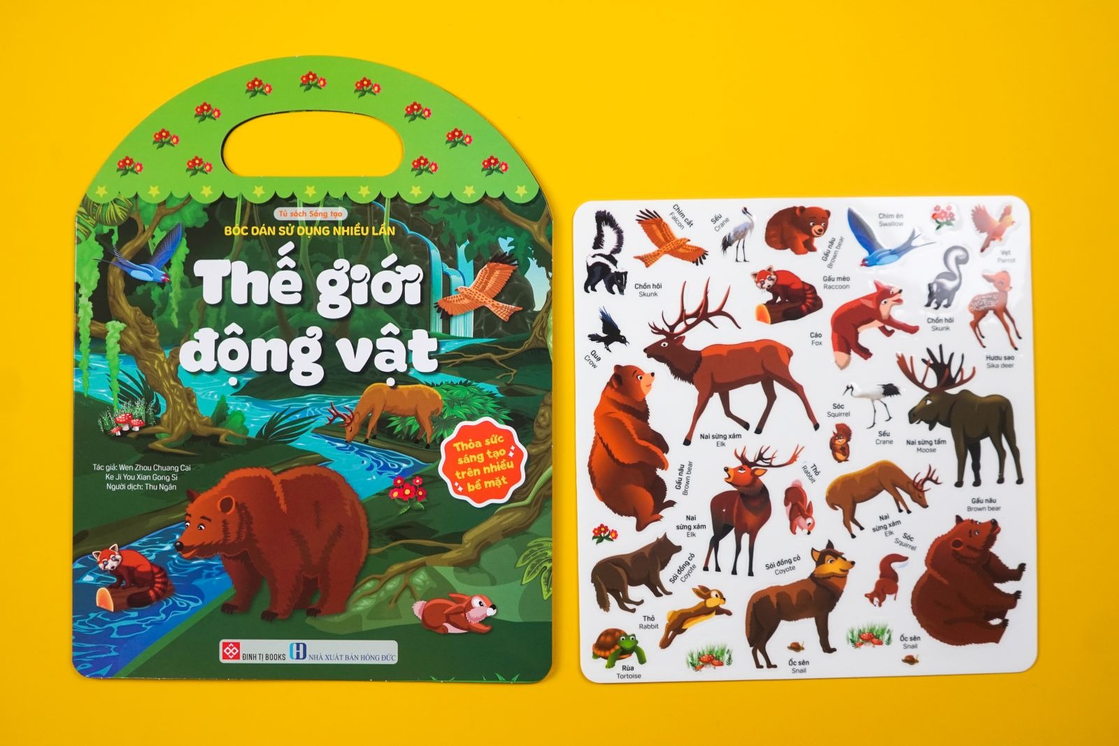 Bóc Dán Sử Dụng Nhiều Lần - Thế Giới Động Vật - Ảnh 2