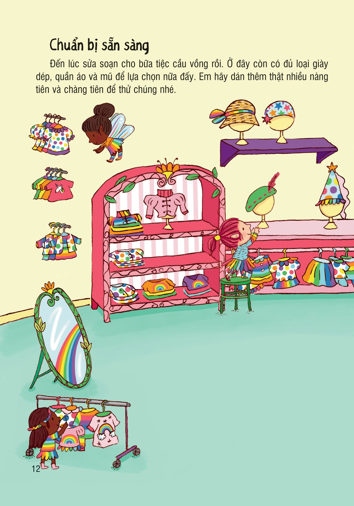 bóc dán thông minh - cầu vồng (dành cho trẻ từ 3-8 tuổi) - Ảnh 12