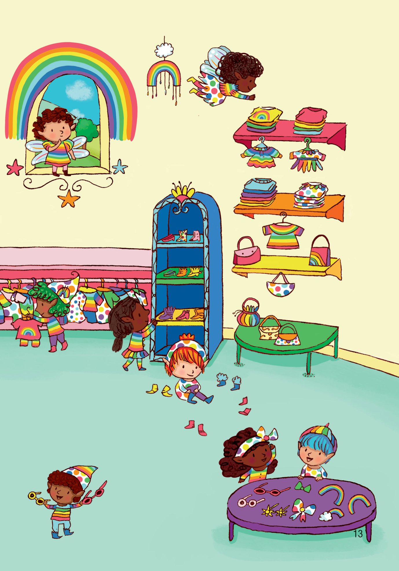 bóc dán thông minh - cầu vồng (dành cho trẻ từ 3-8 tuổi) - Ảnh 13