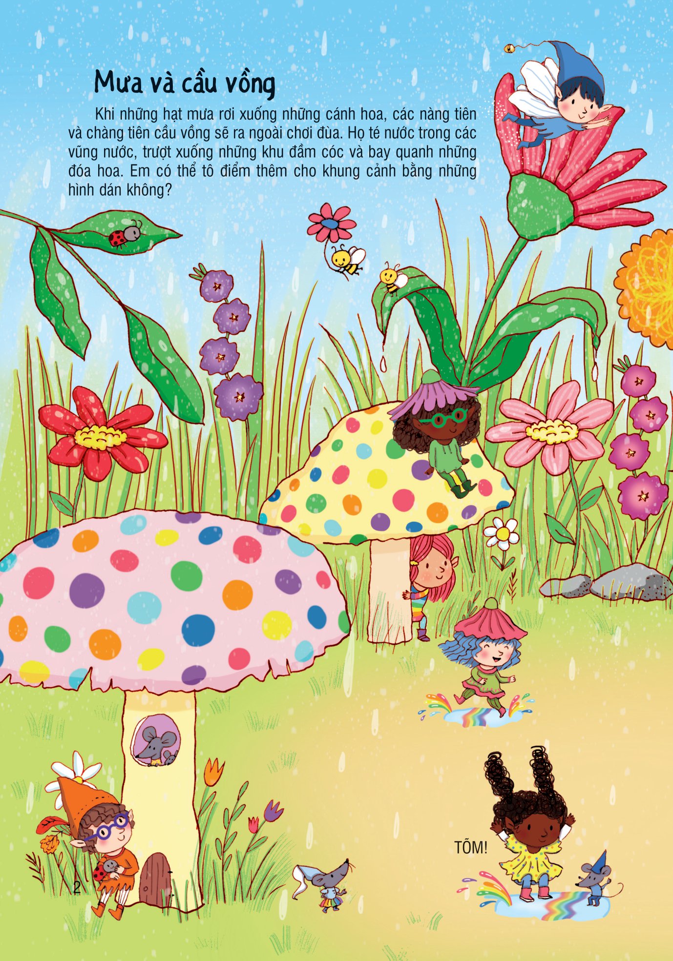 bóc dán thông minh - cầu vồng (dành cho trẻ từ 3-8 tuổi) - Ảnh 2