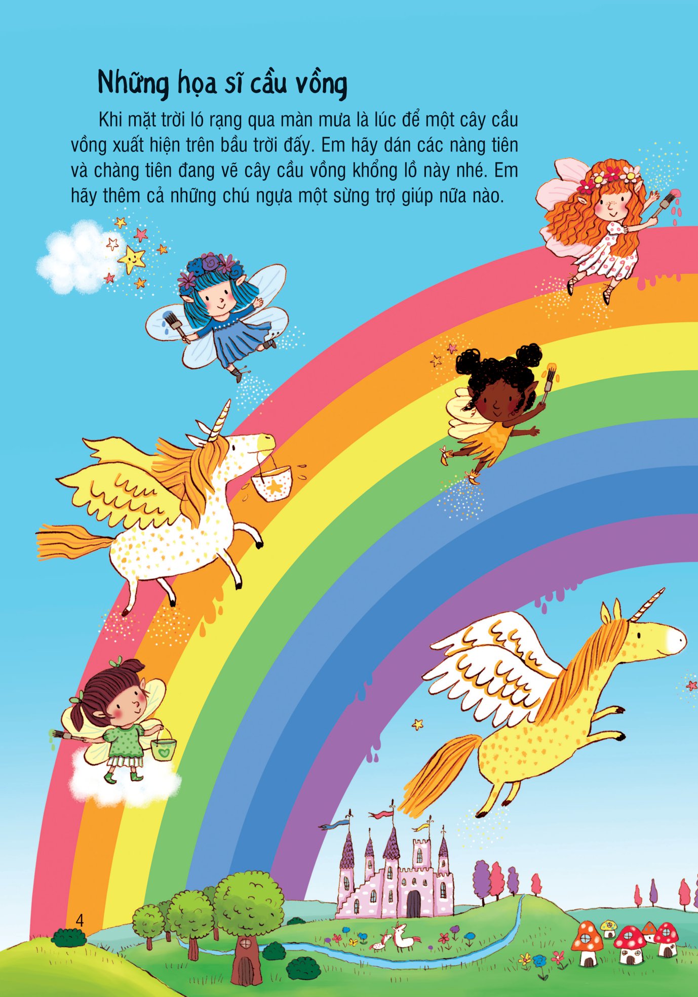 bóc dán thông minh - cầu vồng (dành cho trẻ từ 3-8 tuổi) - Ảnh 4