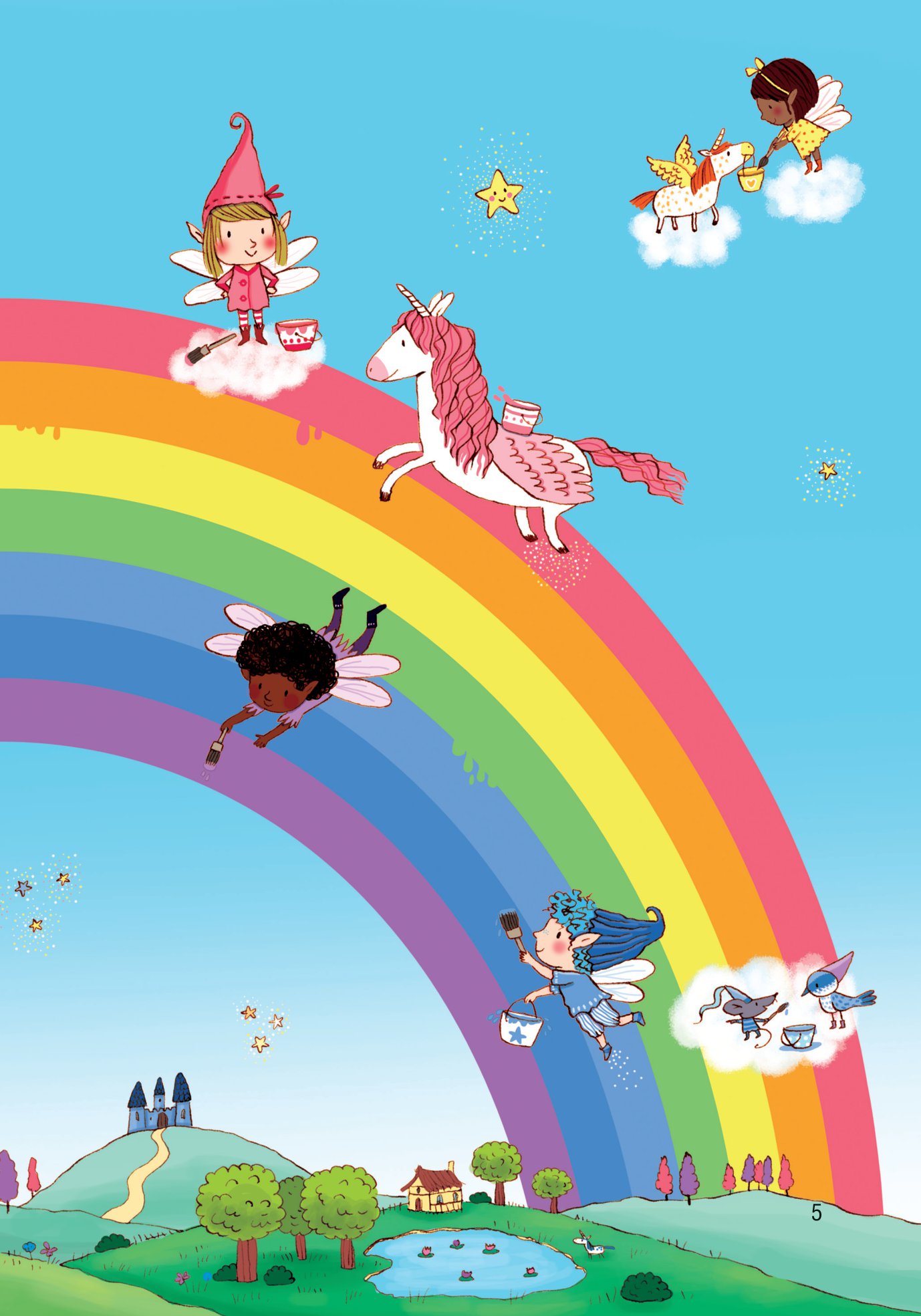 bóc dán thông minh - cầu vồng (dành cho trẻ từ 3-8 tuổi) - Ảnh 5