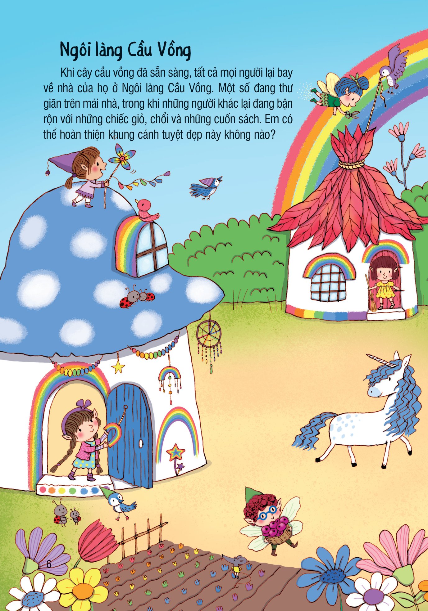 bóc dán thông minh - cầu vồng (dành cho trẻ từ 3-8 tuổi) - Ảnh 6