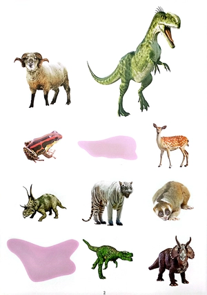 bóc dán thông minh - khủng long và động vật hoang dã - Ảnh 4