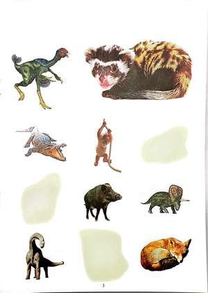 bóc dán thông minh - khủng long và động vật hoang dã - Ảnh 5