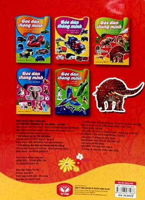 bóc dán thông minh - khủng long và động vật hoang dã - Ảnh 6