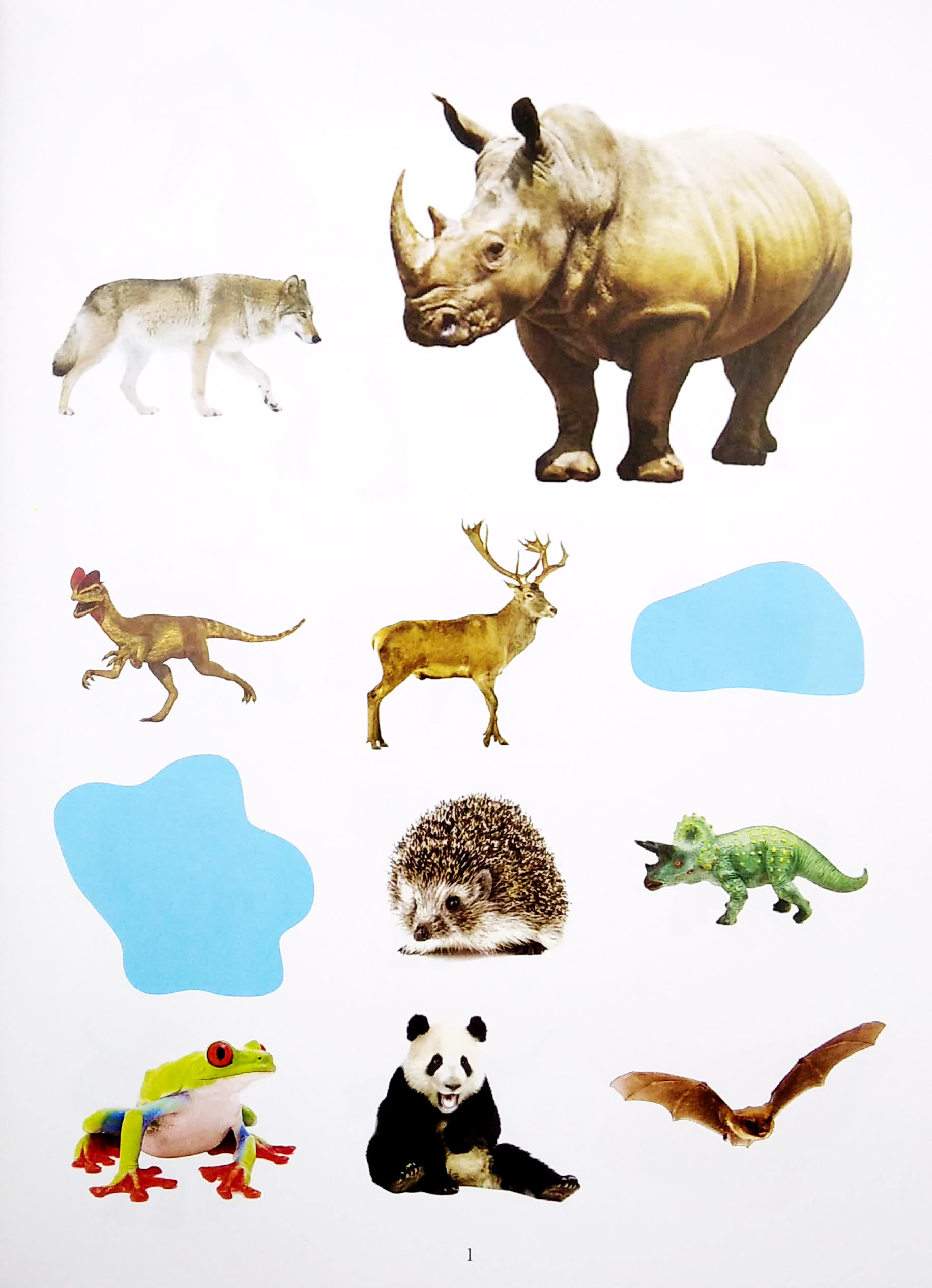 bóc dán thông minh - khủng long và động vật hoang dã (tái bản 2022) - Ảnh 3