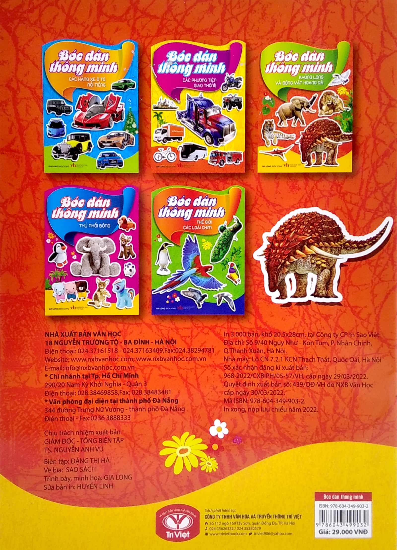 bóc dán thông minh - khủng long và động vật hoang dã (tái bản 2022) - Ảnh 6