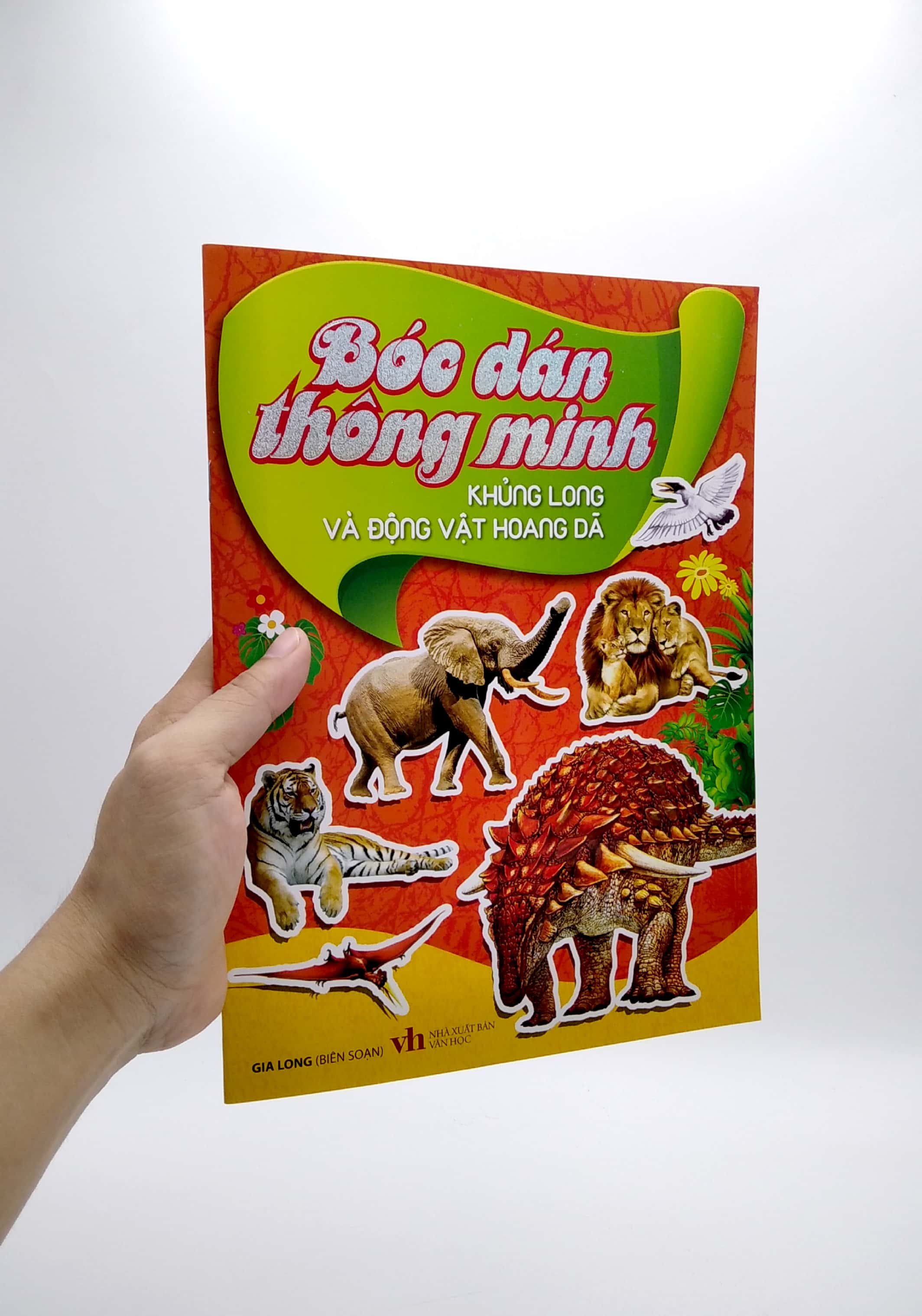 bóc dán thông minh - khủng long và động vật hoang dã (tái bản 2022) - Ảnh 7