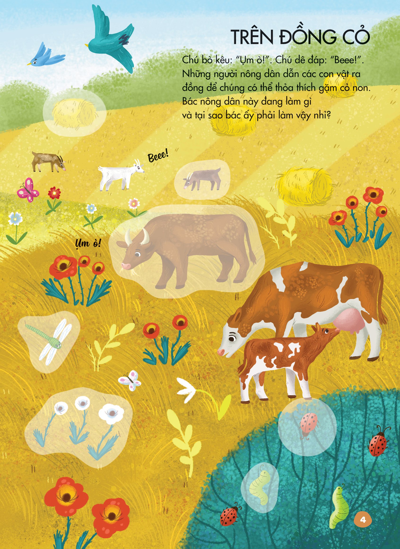 bóc dán thông minh - luyện tay thật khéo, luyện mắt thật tinh - đi thăm nông trại - Ảnh 4