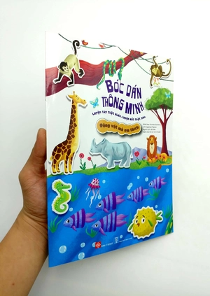 bóc dán thông minh - luyện tay thật khéo, luyện mắt thật tinh - động vật mà em thích - Ảnh 7