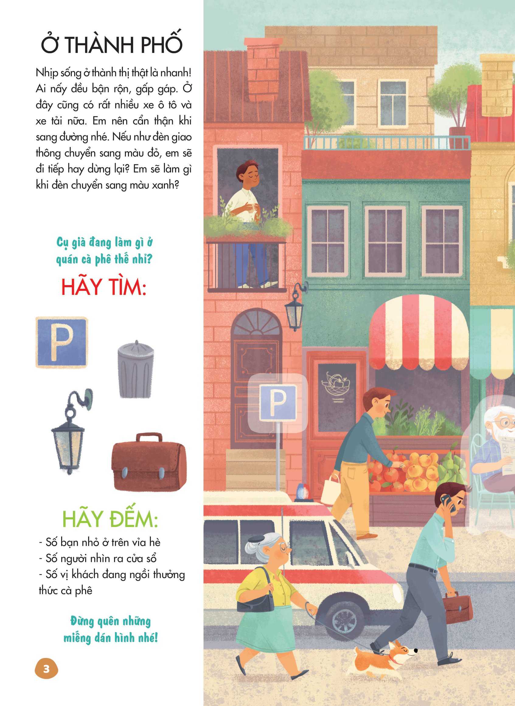 bóc dán thông minh - luyện tay thật khéo, luyện mắt thật tinh - thế giới quanh em - Ảnh 3