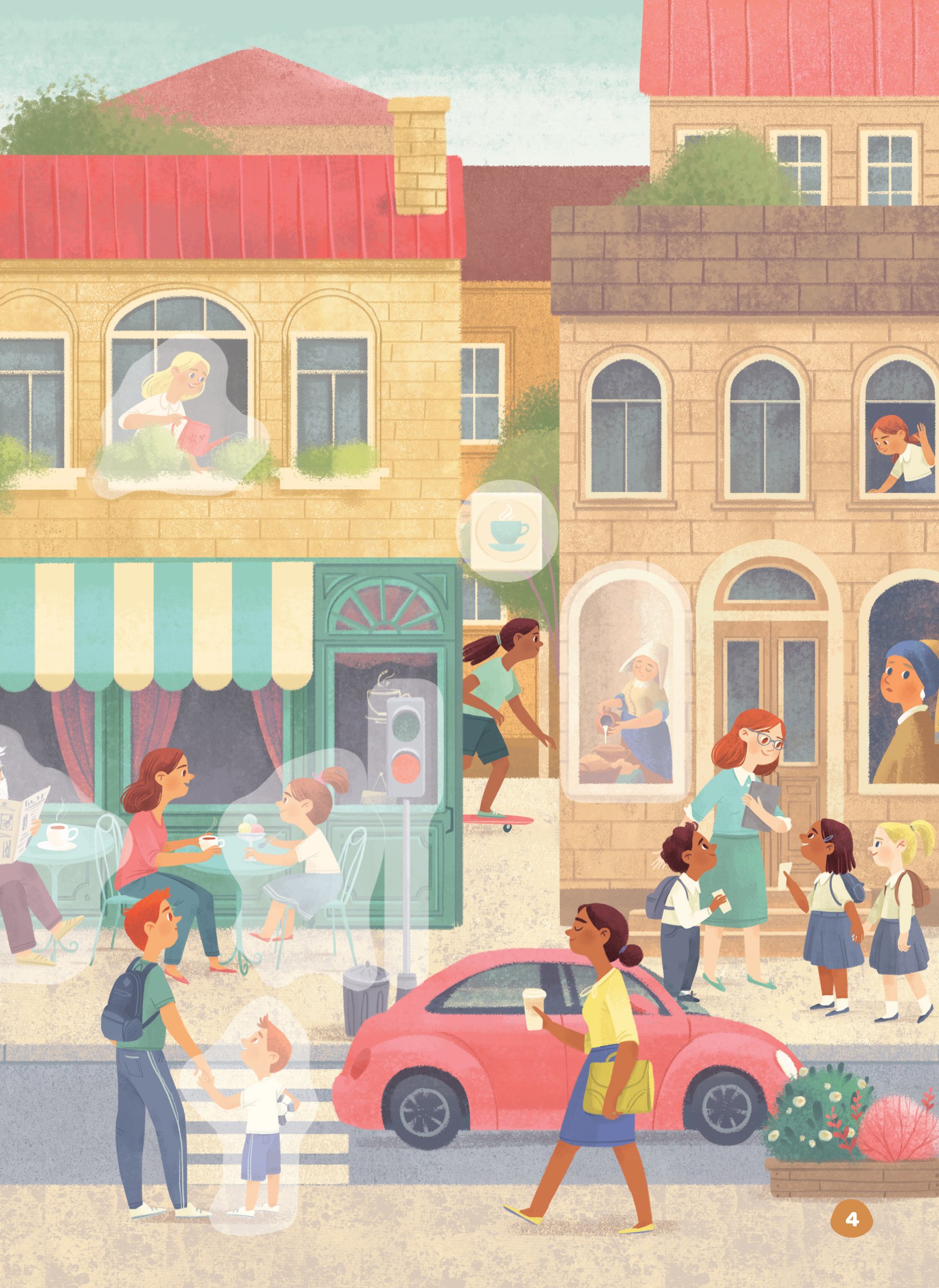 bóc dán thông minh - luyện tay thật khéo, luyện mắt thật tinh - thế giới quanh em - Ảnh 4