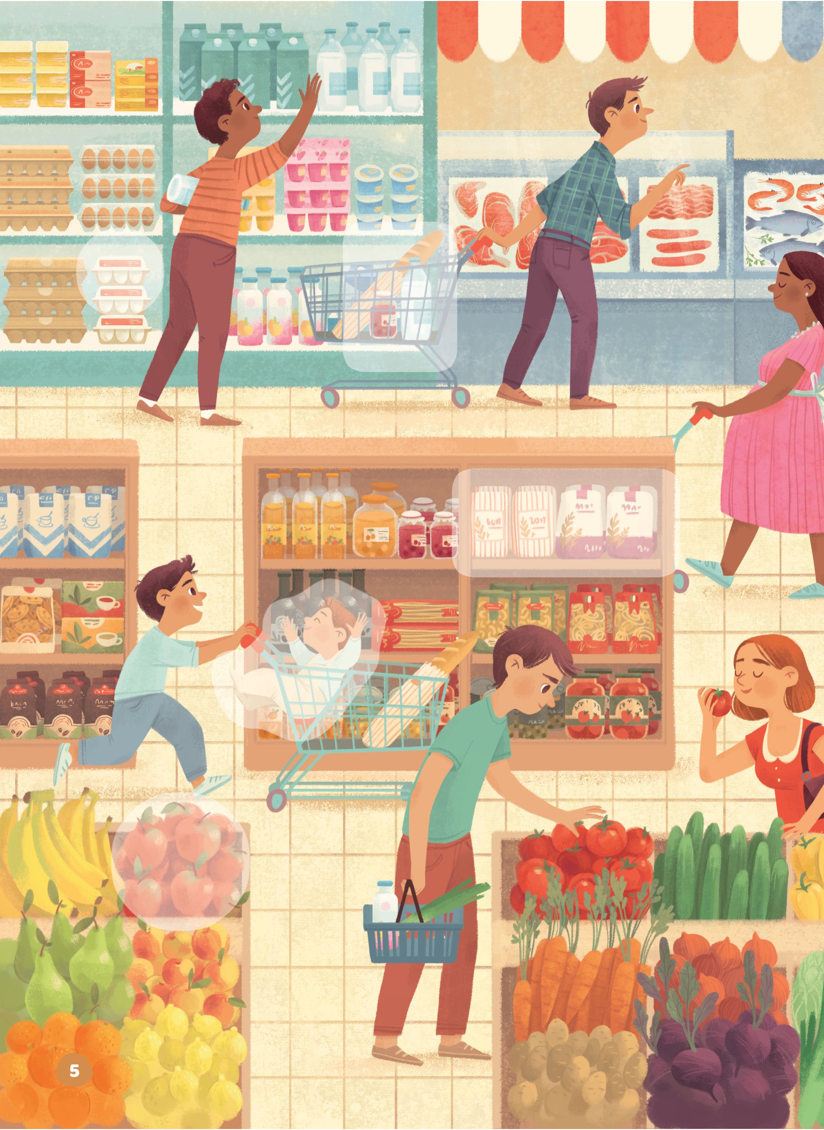 bóc dán thông minh - luyện tay thật khéo, luyện mắt thật tinh - thế giới quanh em - Ảnh 5