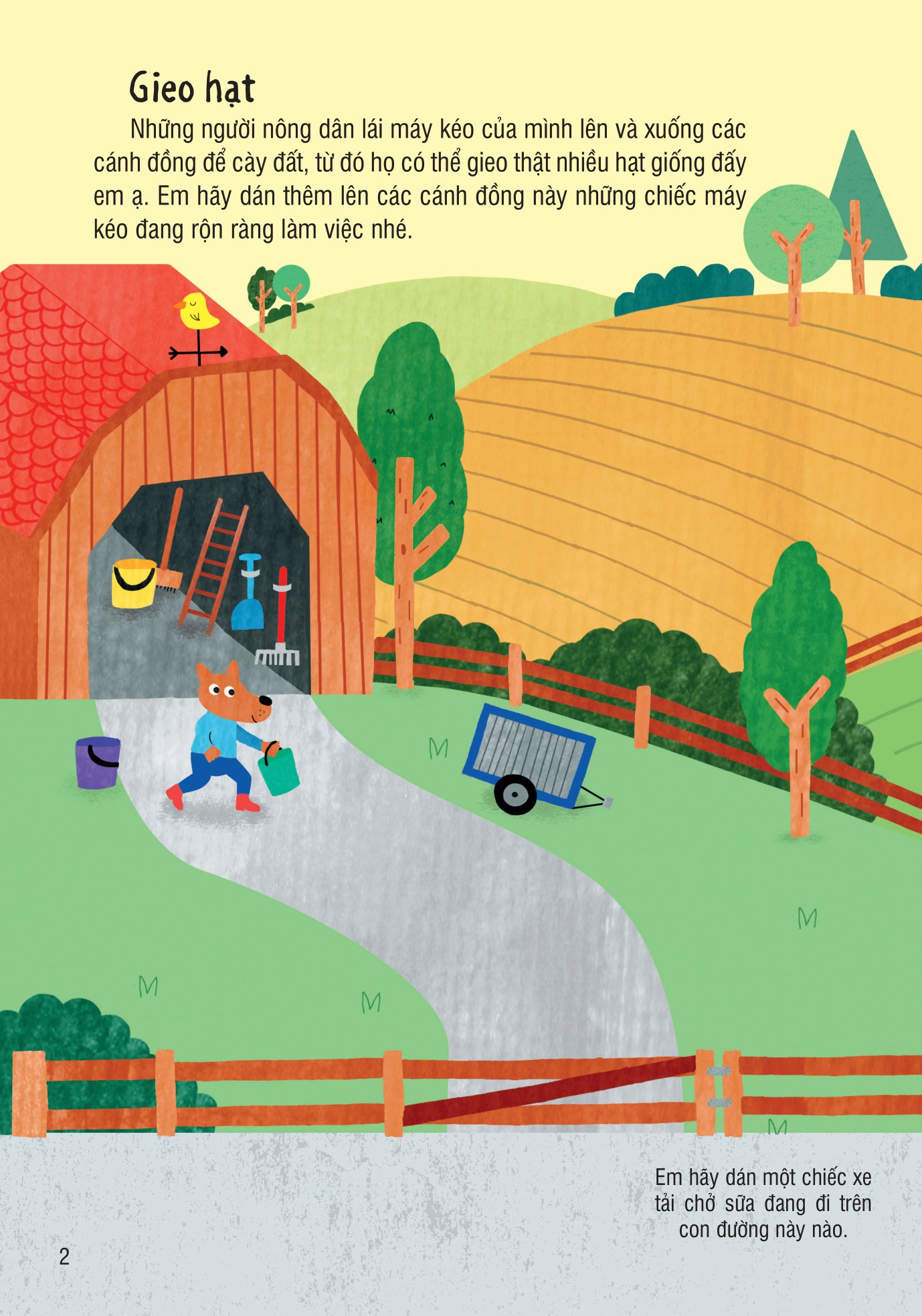 bóc dán thông minh - máy kéo và xe tải - Ảnh 3