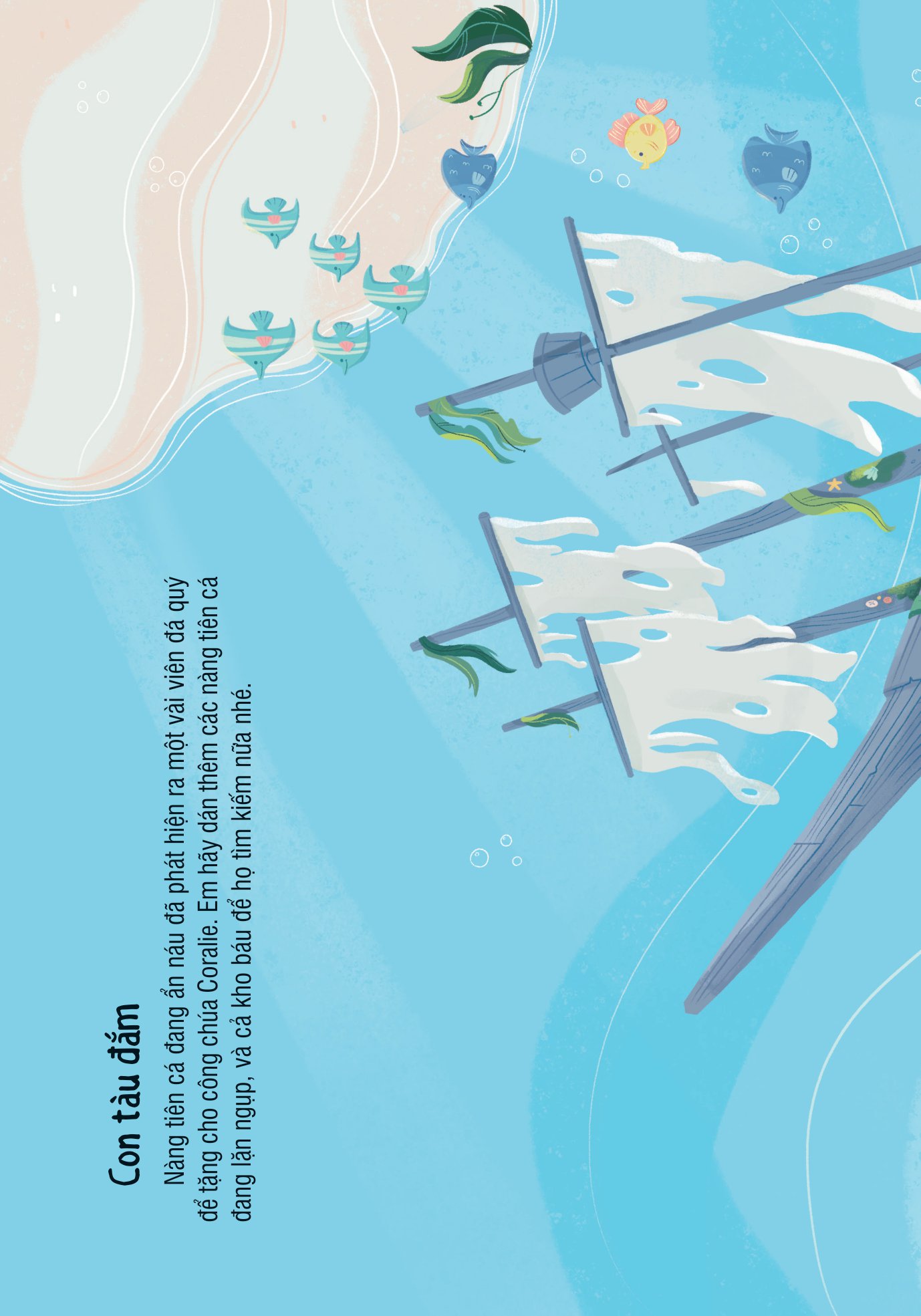 bóc dán thông minh - nàng tiên cá (dành cho trẻ từ 3-8 tuổi) - Ảnh 4