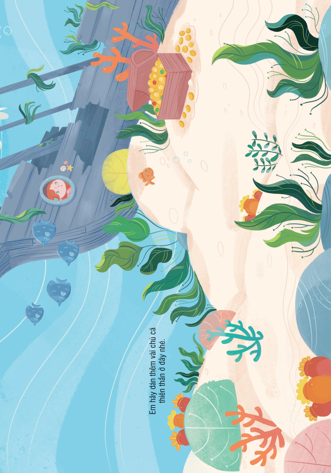 bóc dán thông minh - nàng tiên cá (dành cho trẻ từ 3-8 tuổi) - Ảnh 5