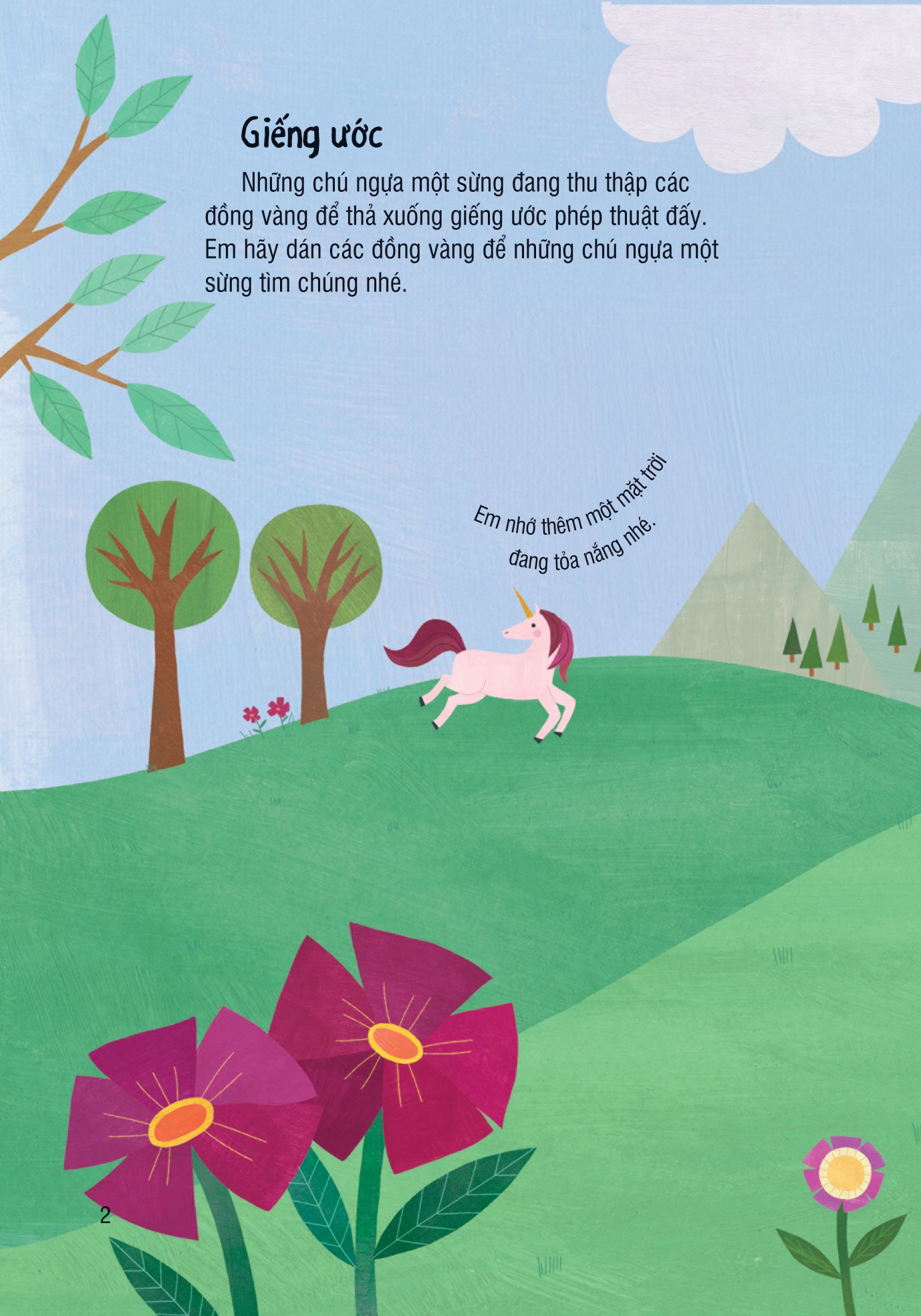 bóc dán thông minh - ngựa một sừng (dành cho trẻ từ 3-8 tuổi) - Ảnh 2