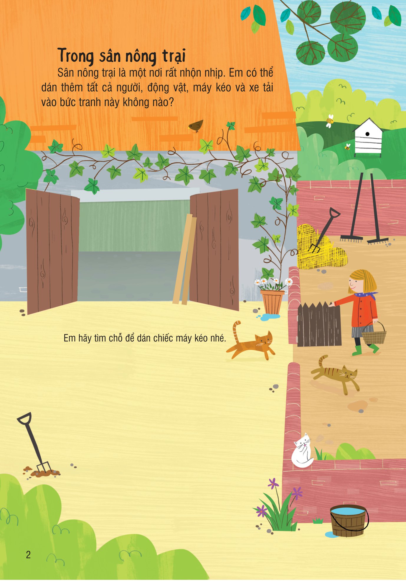 bóc dán thông minh - nông trại - Ảnh 3