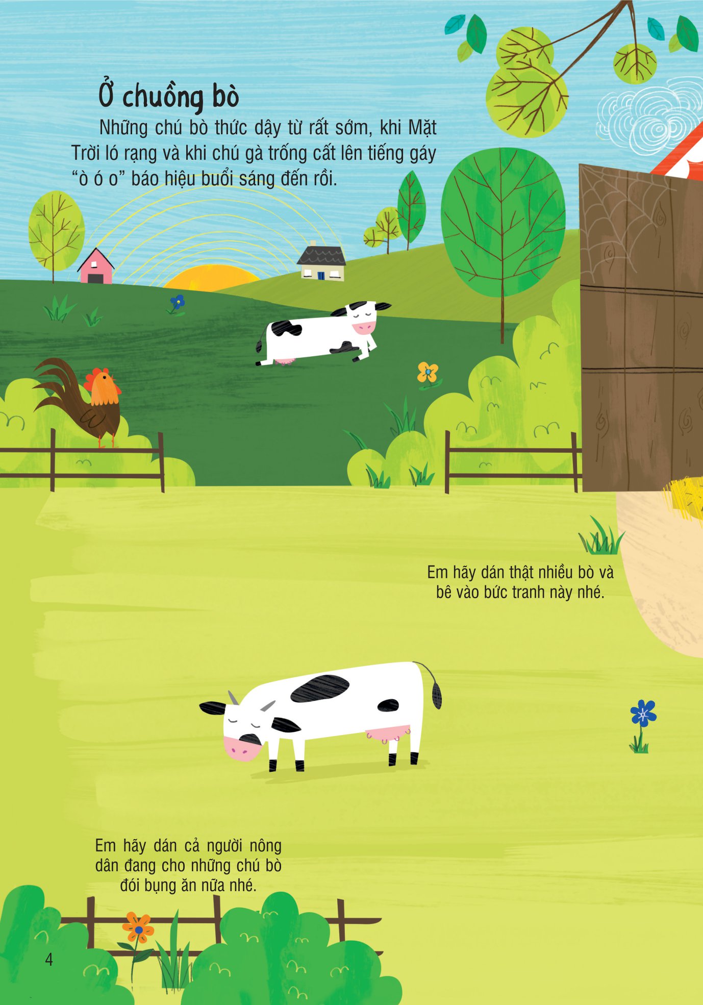 bóc dán thông minh - nông trại - Ảnh 5