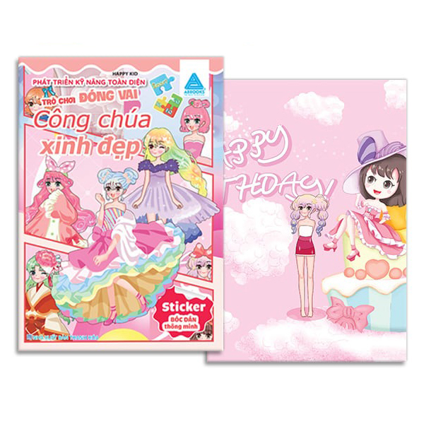 Bóc Dán Thông Minh - Phát Triển Kỹ Năng Toàn Diện - Trò Chơi Đóng Vai - Công Chúa Xinh Đẹp