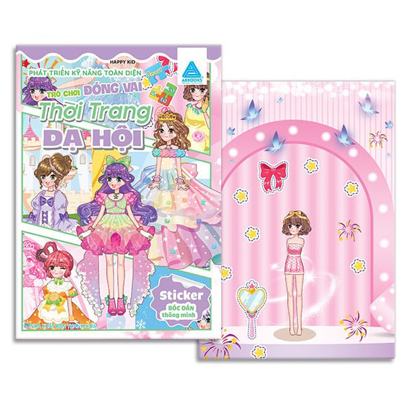 Bóc Dán Thông Minh - Phát Triển Kỹ Năng Toàn Diện - Trò Chơi Đóng Vai - Thời Trang Dạ Hội