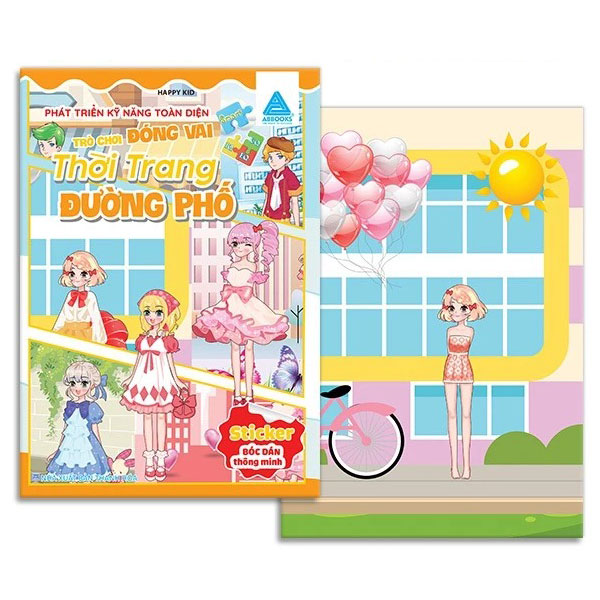Bóc Dán Thông Minh - Phát Triển Kỹ Năng Toàn Diện - Trò Chơi Đóng Vai Thời Trang Đường Phố